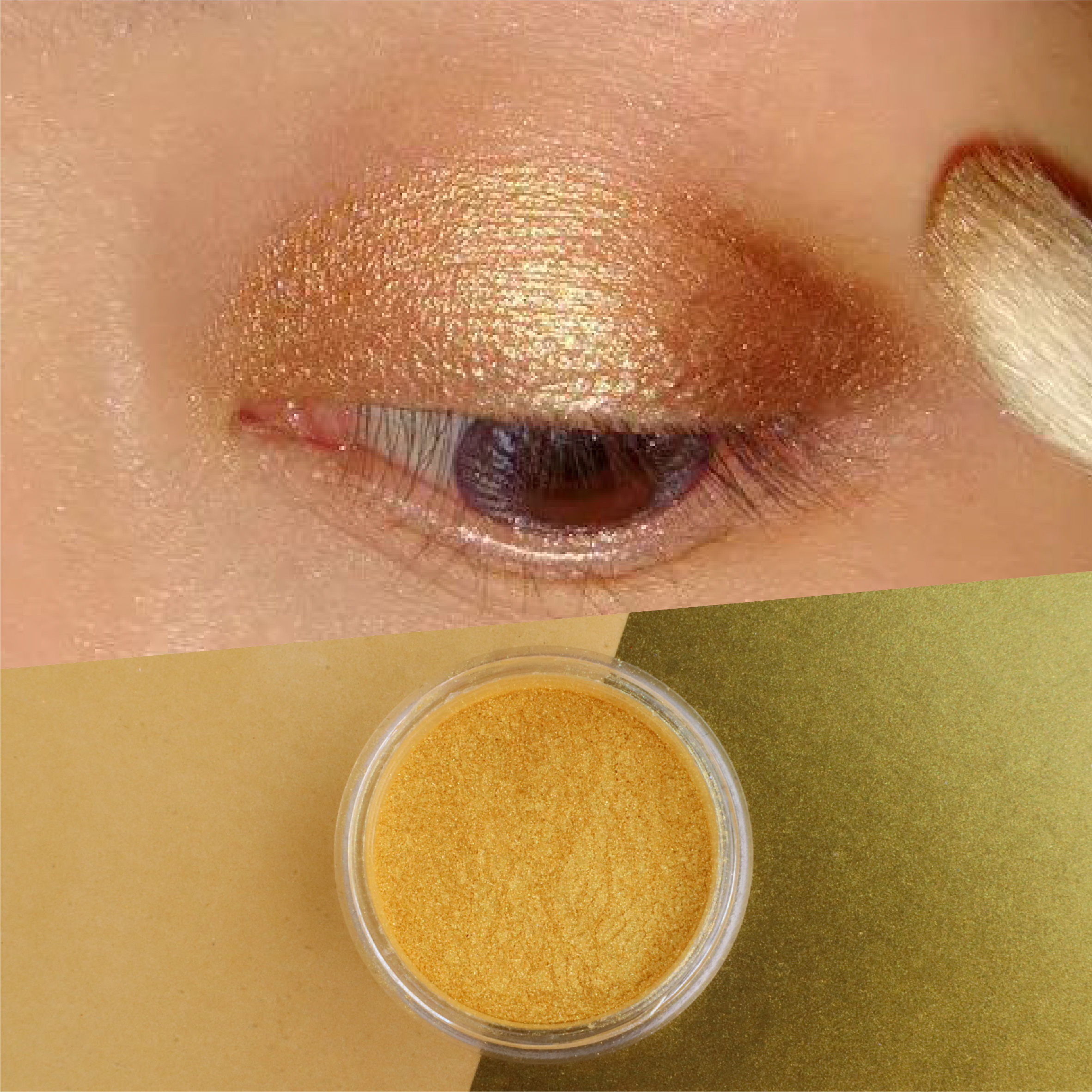 Kristal Altın İnci Pigment