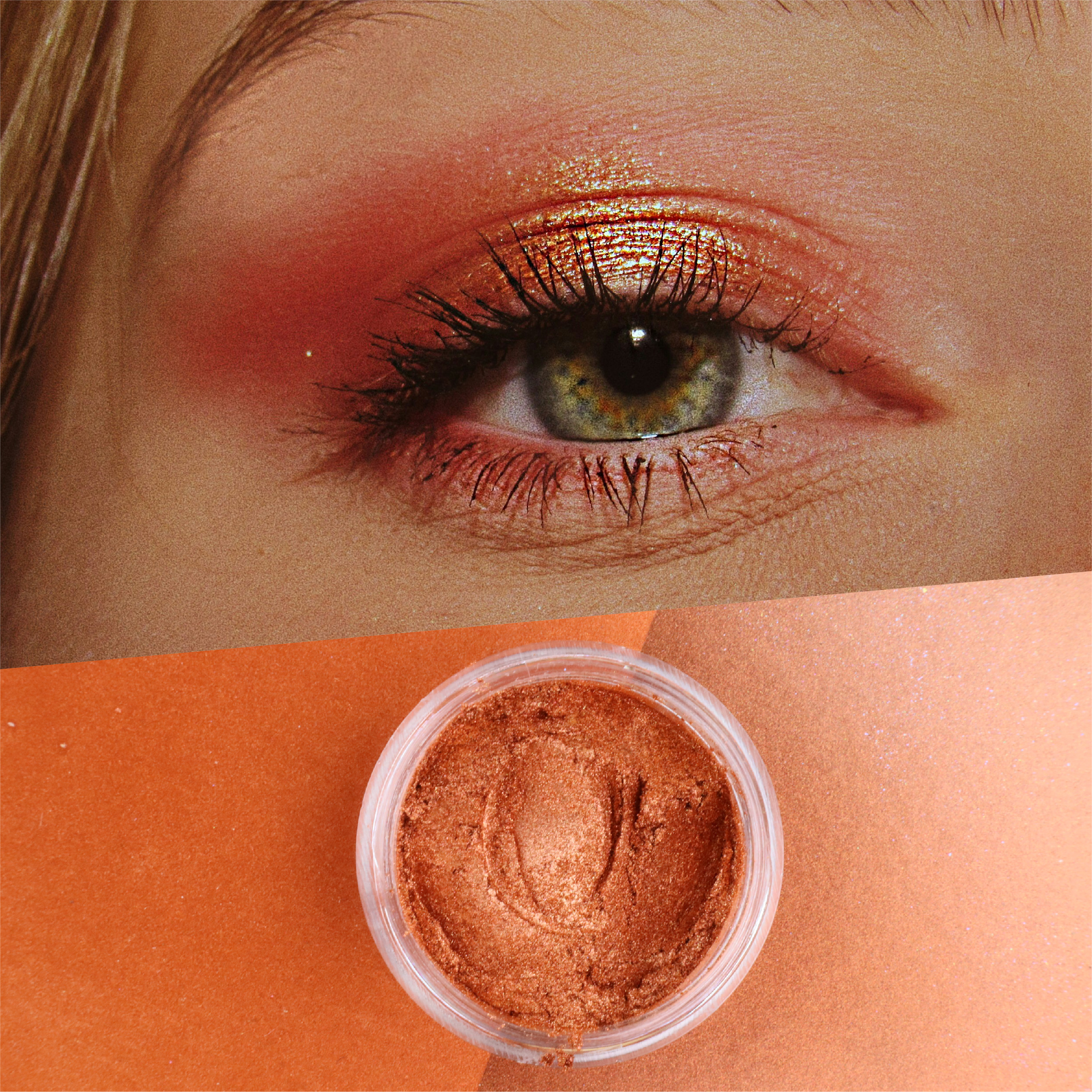 Kristal metalik aracı pigment