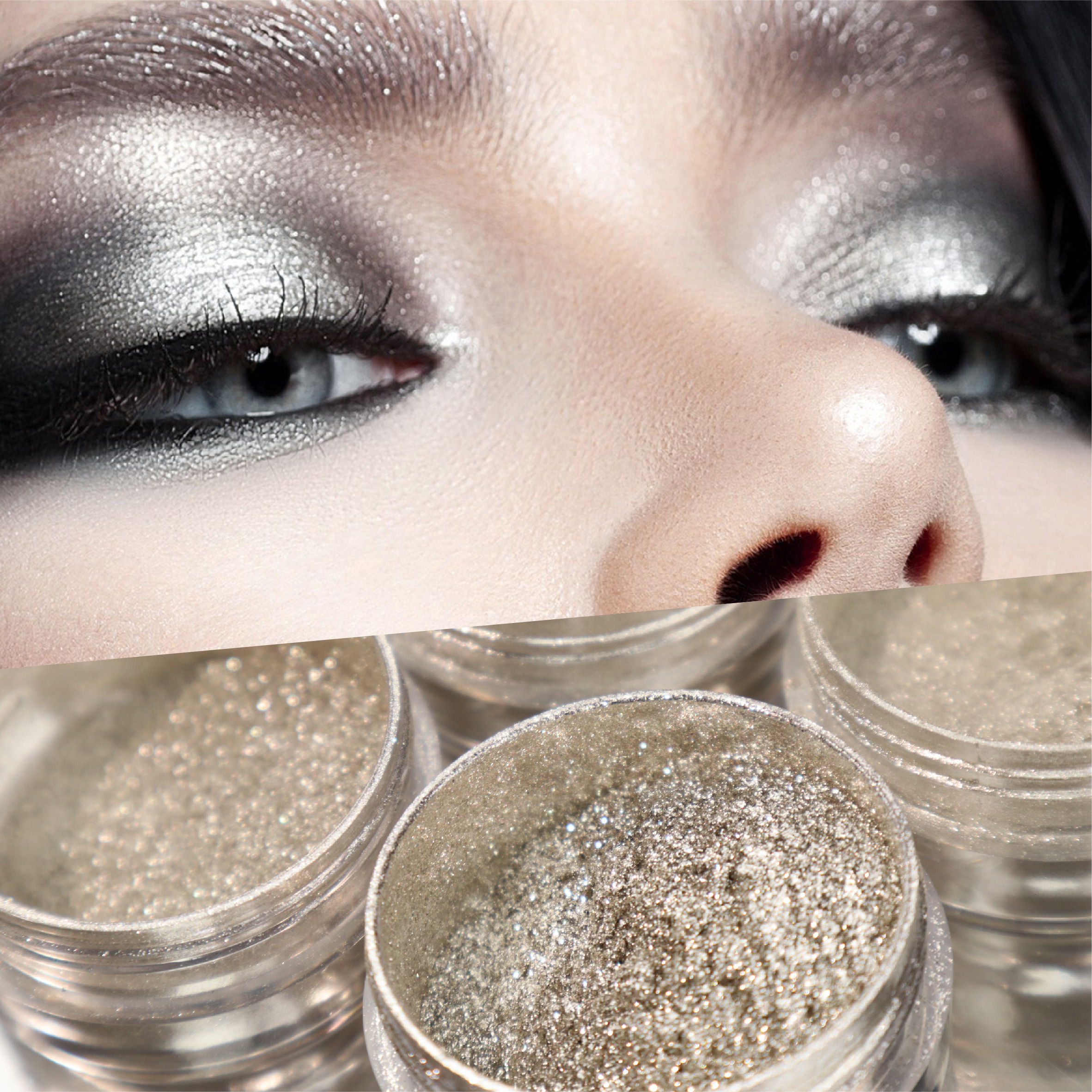 Rayshine Gümüş Kaplamalı İnci Pigment
