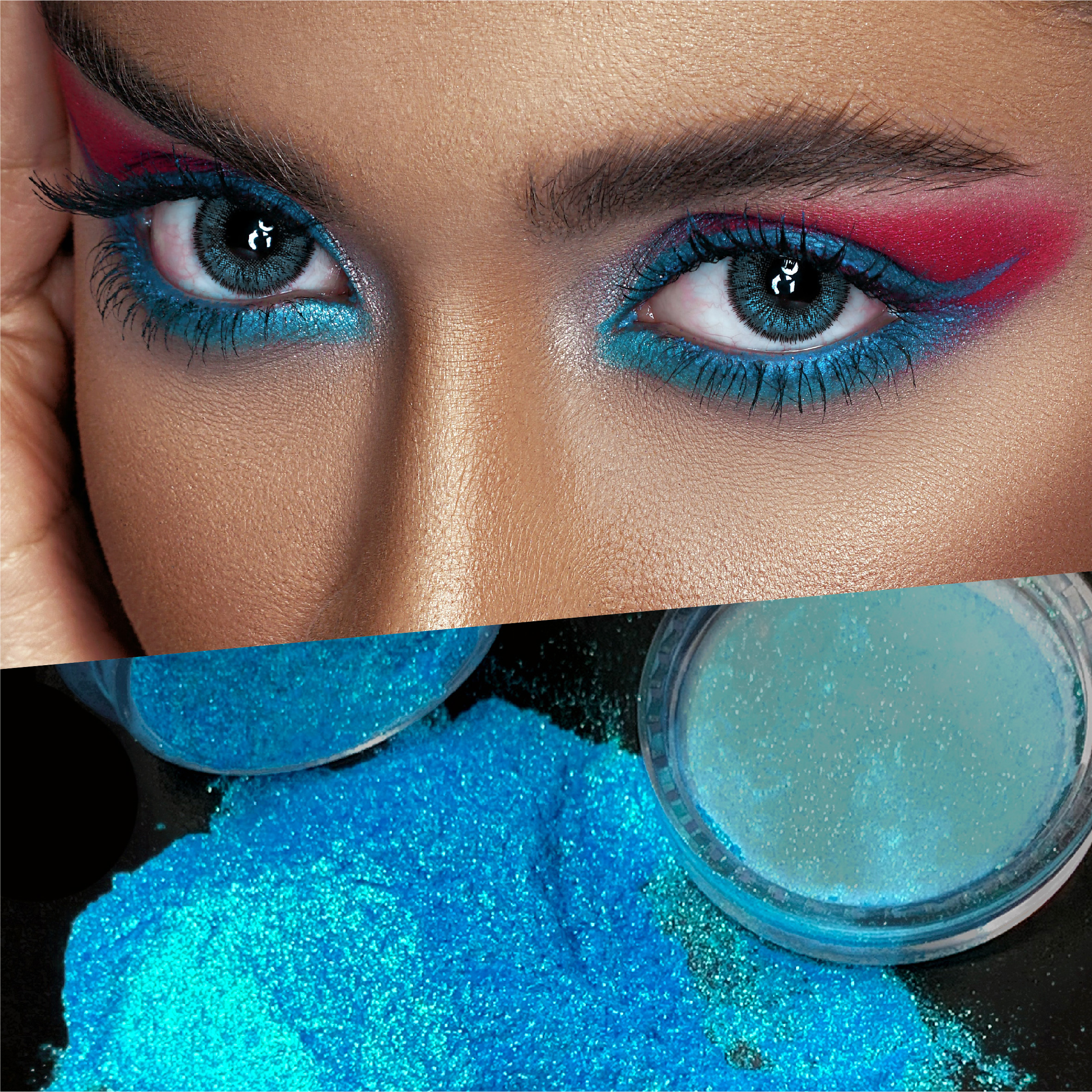 Renk kaplı Pearlescent Pigment